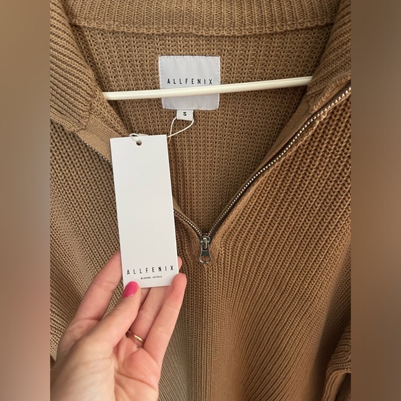 ALL FENIX chunky sweater size S - Picture 4 of 5